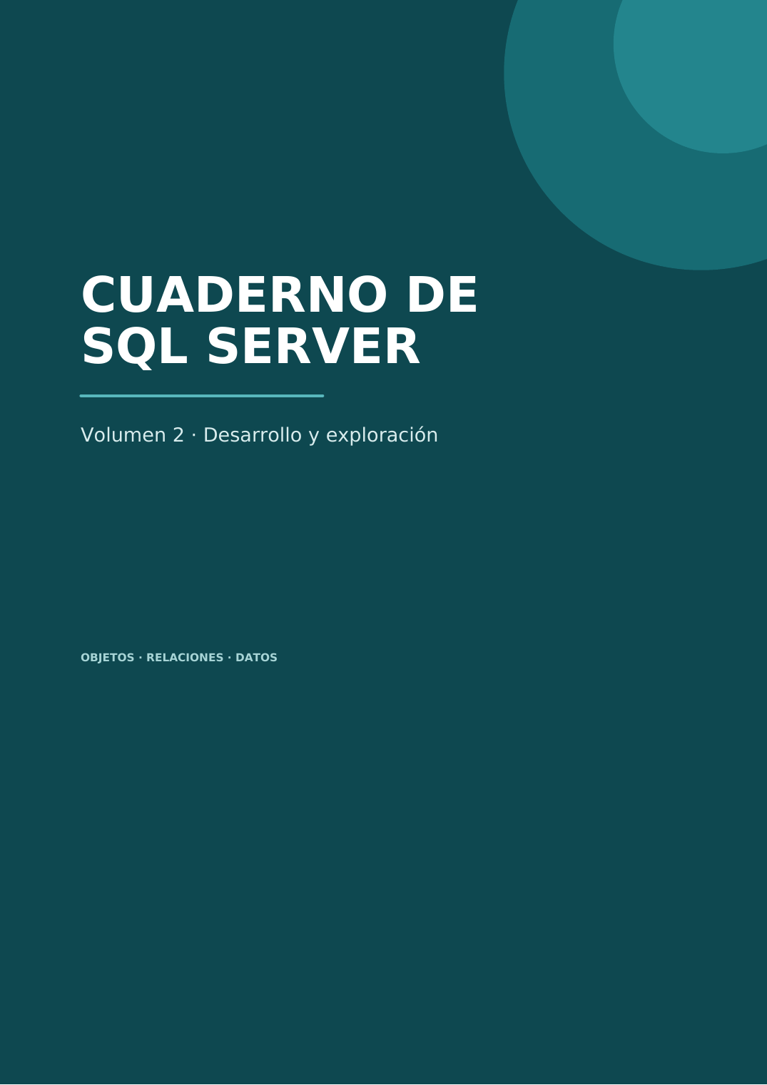 Portada del volumen Desarrollo y exploración